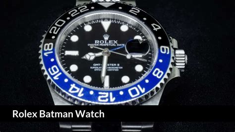 batman rolex review|rolex batman pricing.